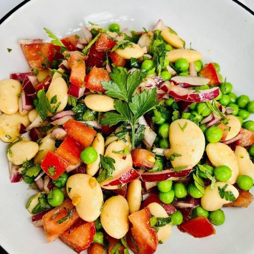 Nutritious Middle-Eastern Bean Salad