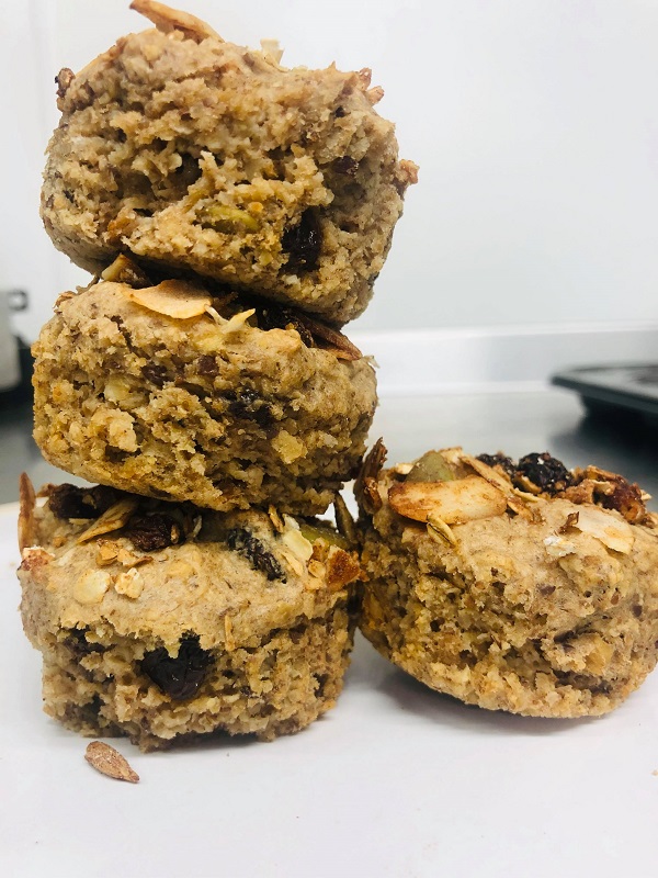 Easy Vegan Breakfast Granola Muffins