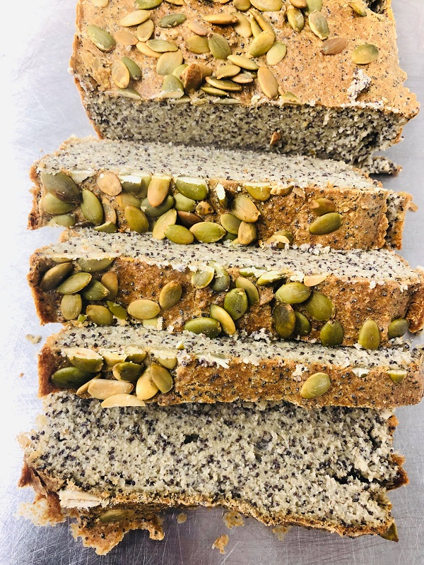 5-Ingredient Healthy Gluten-Free Vegan Bread