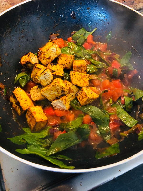 Easy Healthy Vegan Tofu Shakshuka