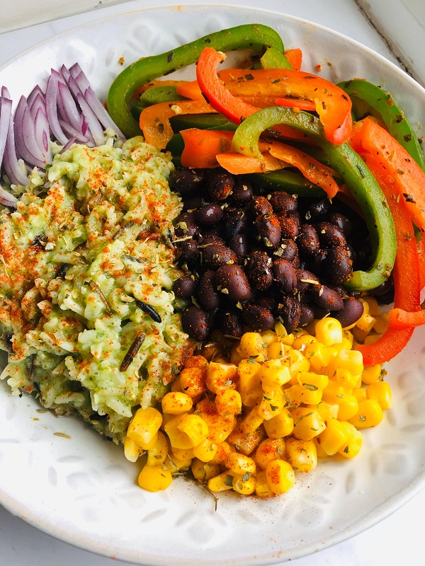 Easy Super Healthy Vegan Burrito Bowl