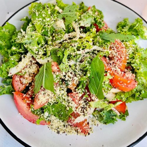 Quick Super Nutritious Kale Salad