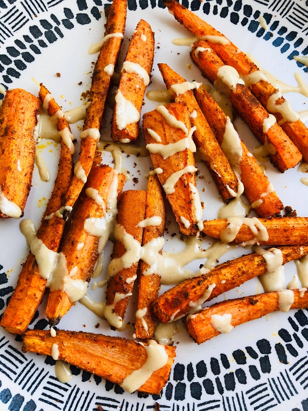 Easy Healthy Moroccan Spiced Roasted Carrots