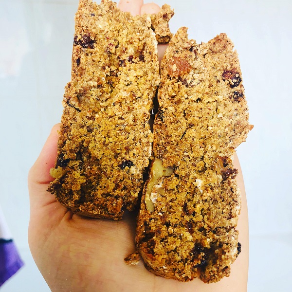 Easy Healthy Whole Food Plant-Based Apple Bread