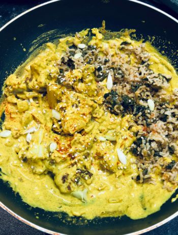 Oil-Free Vegan Cauliflower Korma Curry Recipe