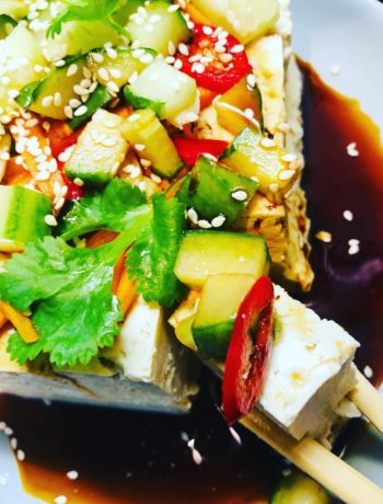 10-Minute Asian Style Tofu Recipe Appetizer
