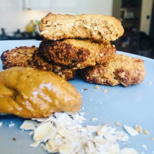 3-Ingredient Vegan Peanut Butter Cookies