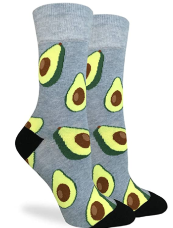 Cute Vegan Avocado Themed Socks