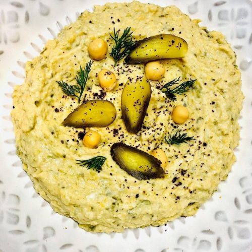 Easy Dill Pickle Hummus