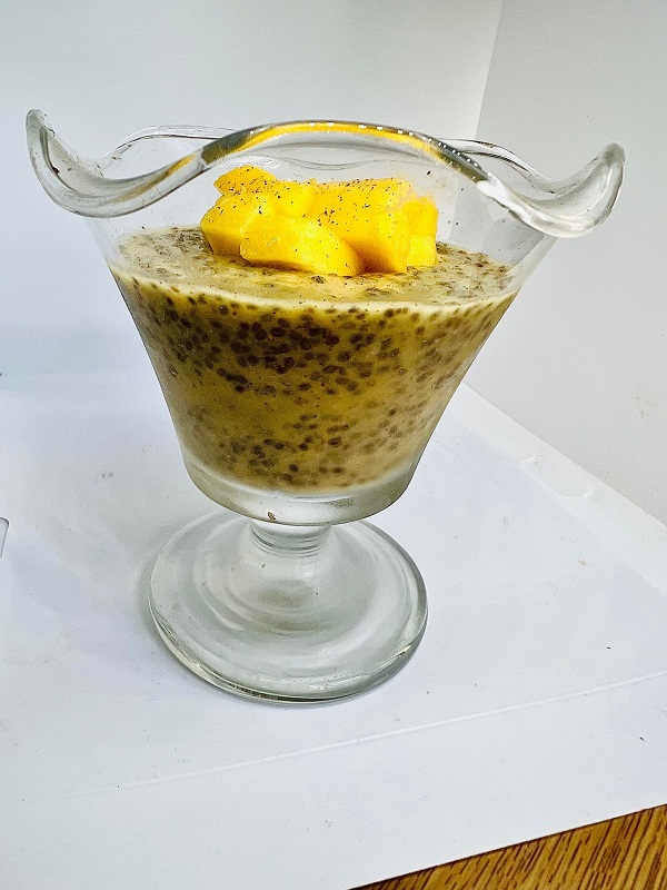 Easy Tropical Chia Seed Pudding