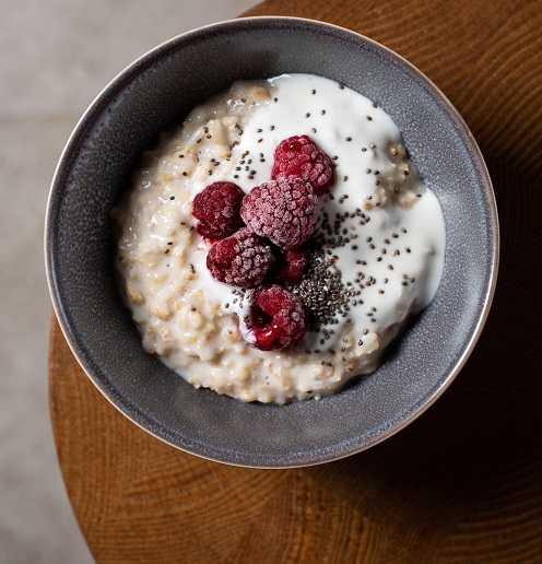 oats with berries