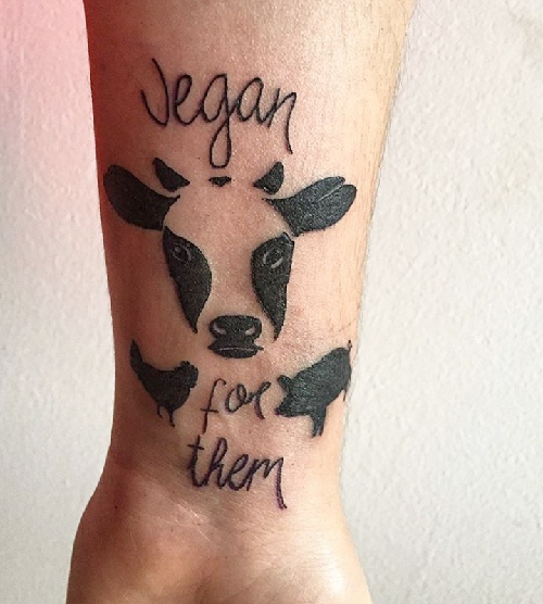25 Vegan Tattoos Ideas - Vegevega
