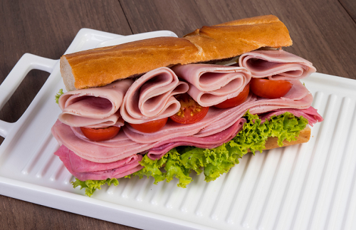 sandwich with deli meat