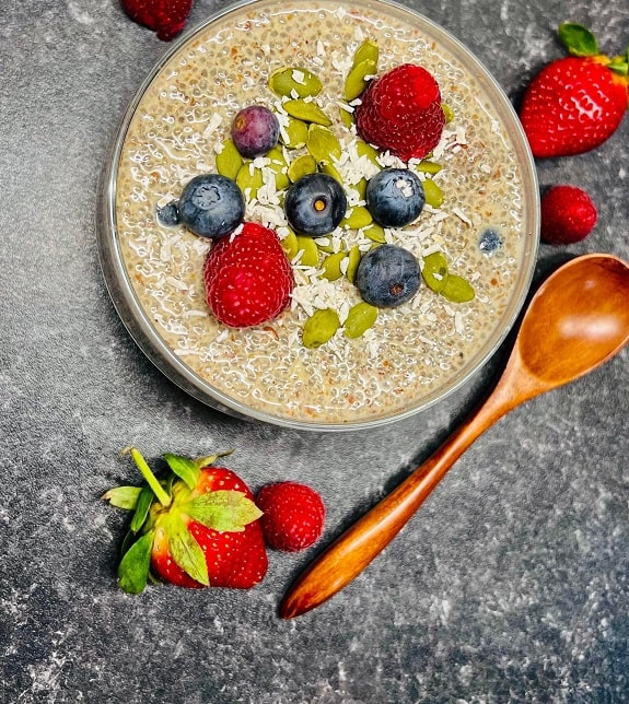 Chia And Flax Seed Pudding