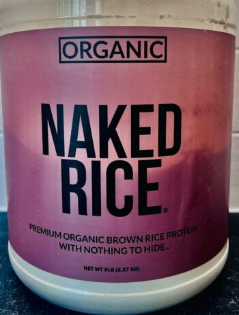 Naked Nutrition Rice Protein Powder Review